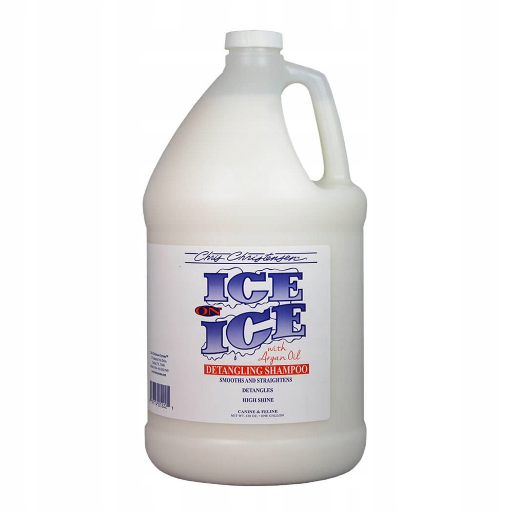 Chris Christensen Ice on Ice 3,78l-szampon rozkołtuniający z olejkiem argan
