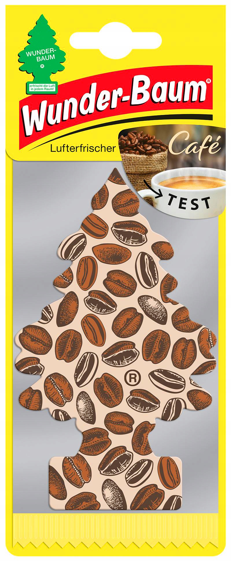 WUNDER BAUM CHOINKA ZAPACHOWA - CAFE