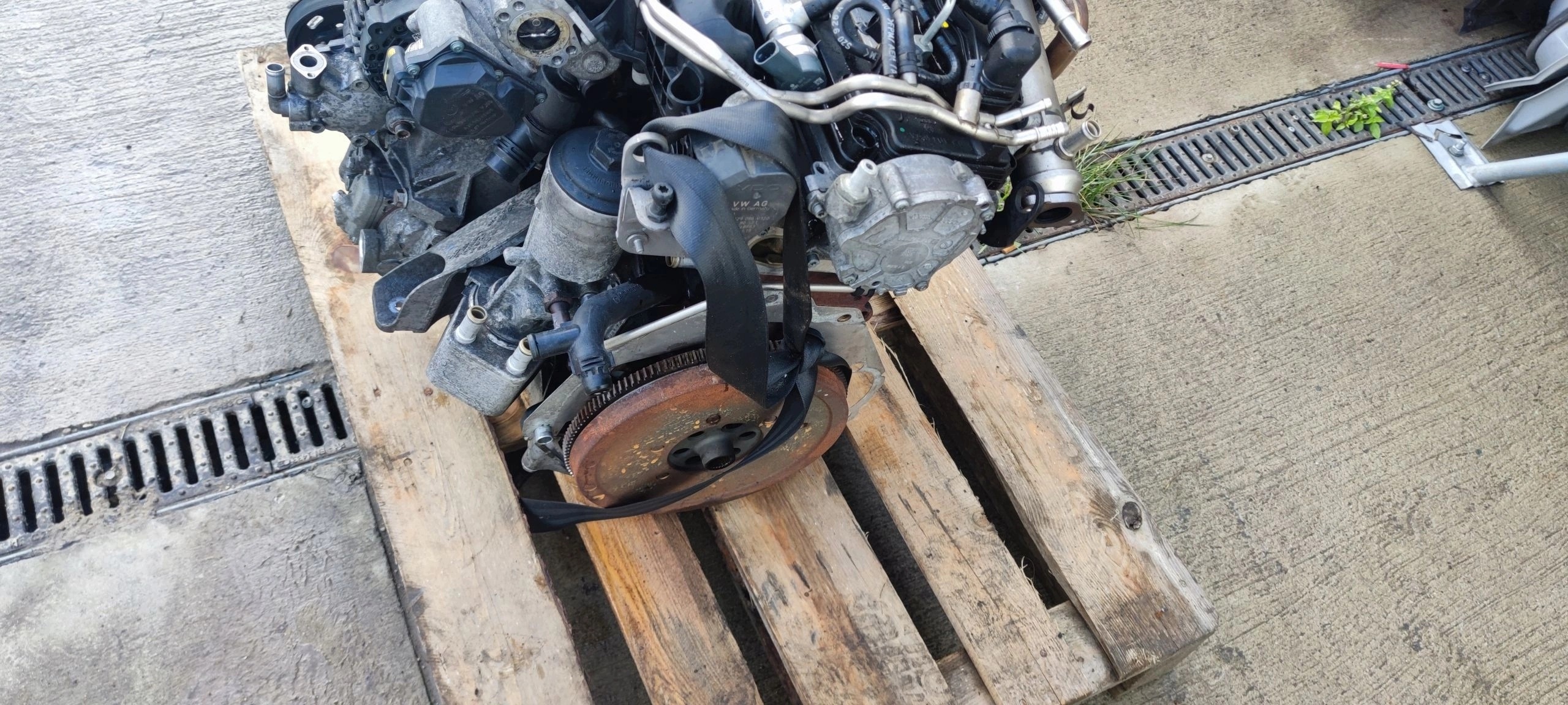 engine complete AUDI A4 B8 A5 A6 SEAT EXEO 2.0 TDI 170KM * CAHA 5