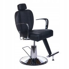 Barberské křeslo Olaf BH-3273 Černé