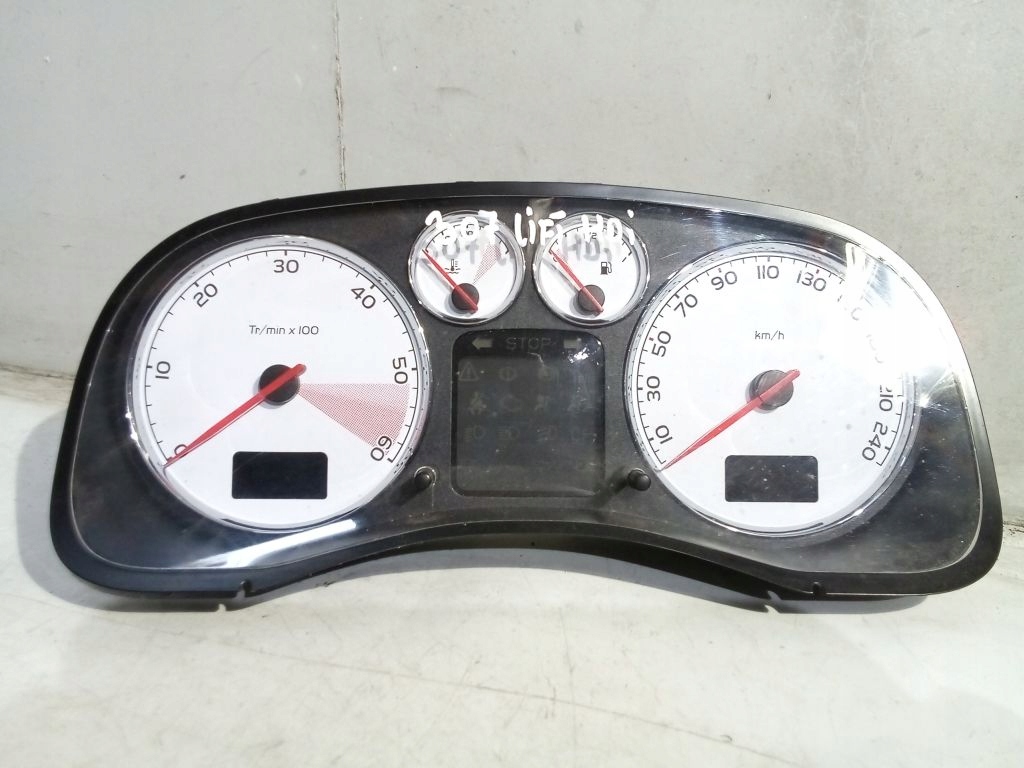 Peugeot 307 lift dials dials HDI P9655925880