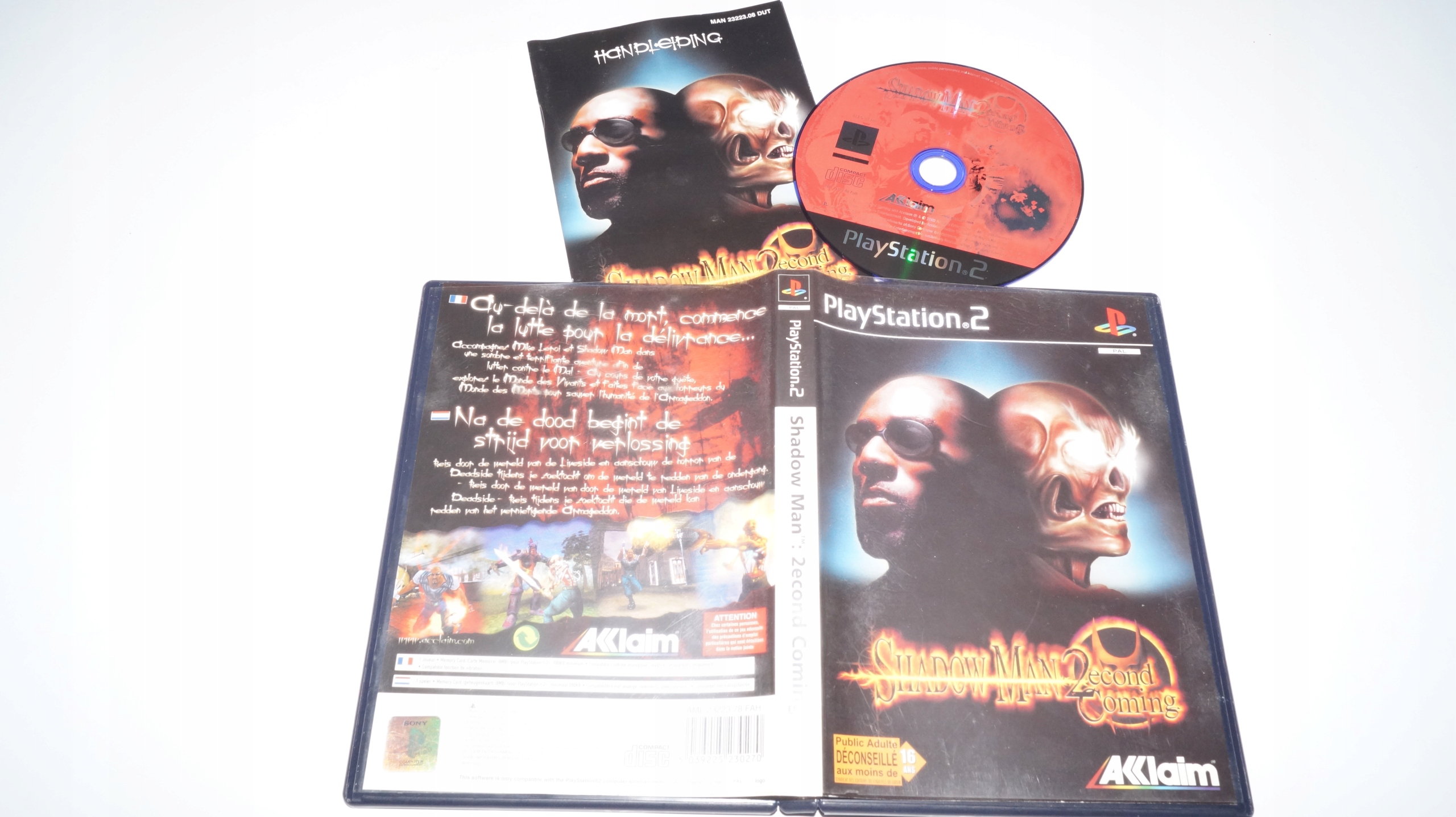 SHADOW MAN: 2ECOND COMING PS2 PLAYSTATION 2 Tematyka gry akcji