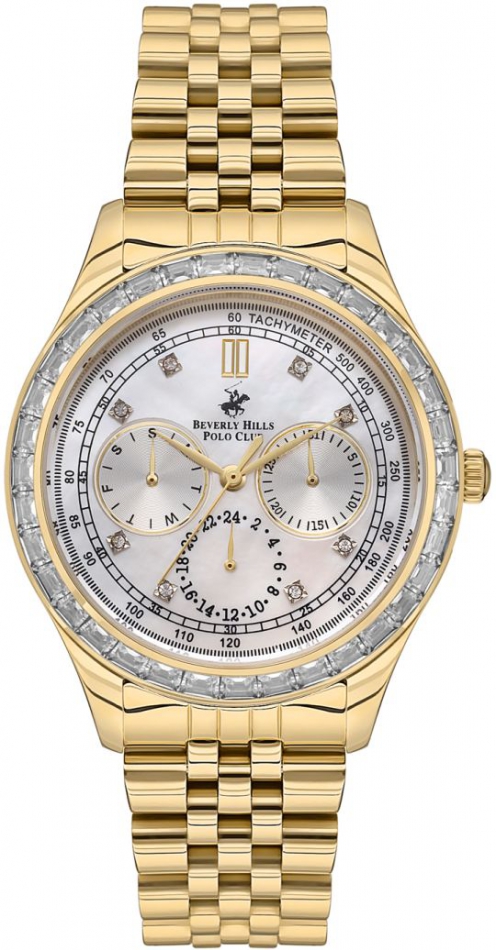 Dámské hodinky Beverly Hills BP3563X.120 zlaté fashion s diamanty