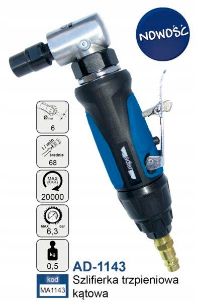 ADLER SZLIFIERKA PROSTA PNEUMATYCZNA KĄTOWA EAN (GTIN) 5902557210510