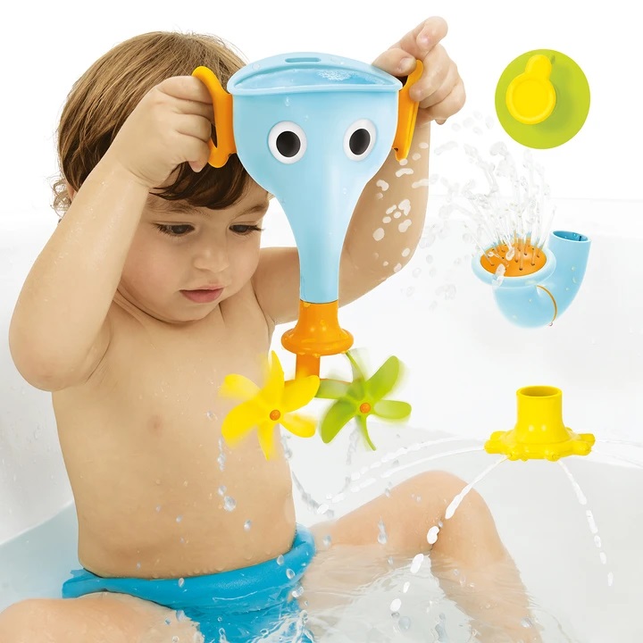Yookidoo Zabawka do Wanny Słoń FunEleFun Blue Wysokość produktu 22.5 cm
