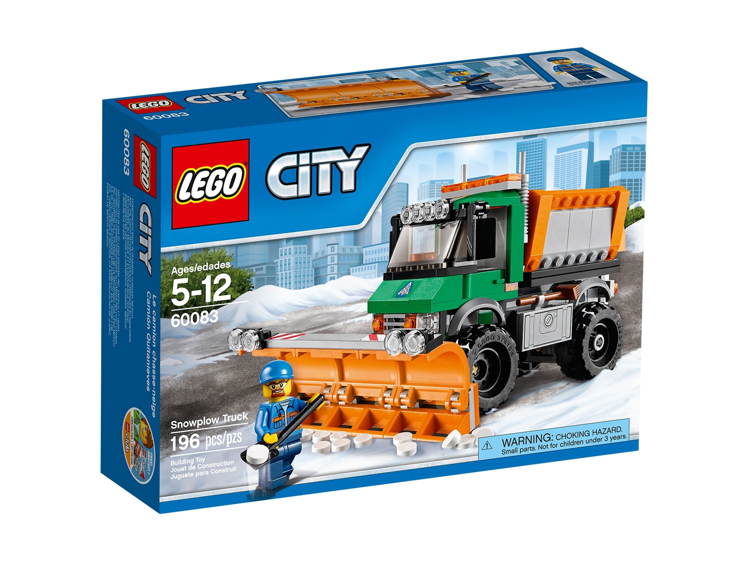 Lego City 60083 Sněžný pluh Nové