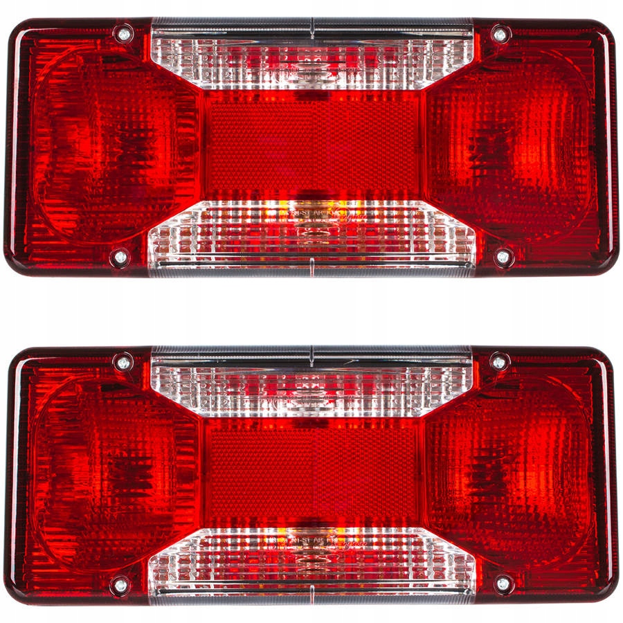 X2 Zadní lampy Sada Levá Pravá pro Fiat Doblo Iveco Daily Ducato T4 T5