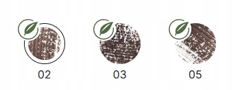 Modelujący tusz do brwi 02 INGLOT Nazwa koloru producenta 02