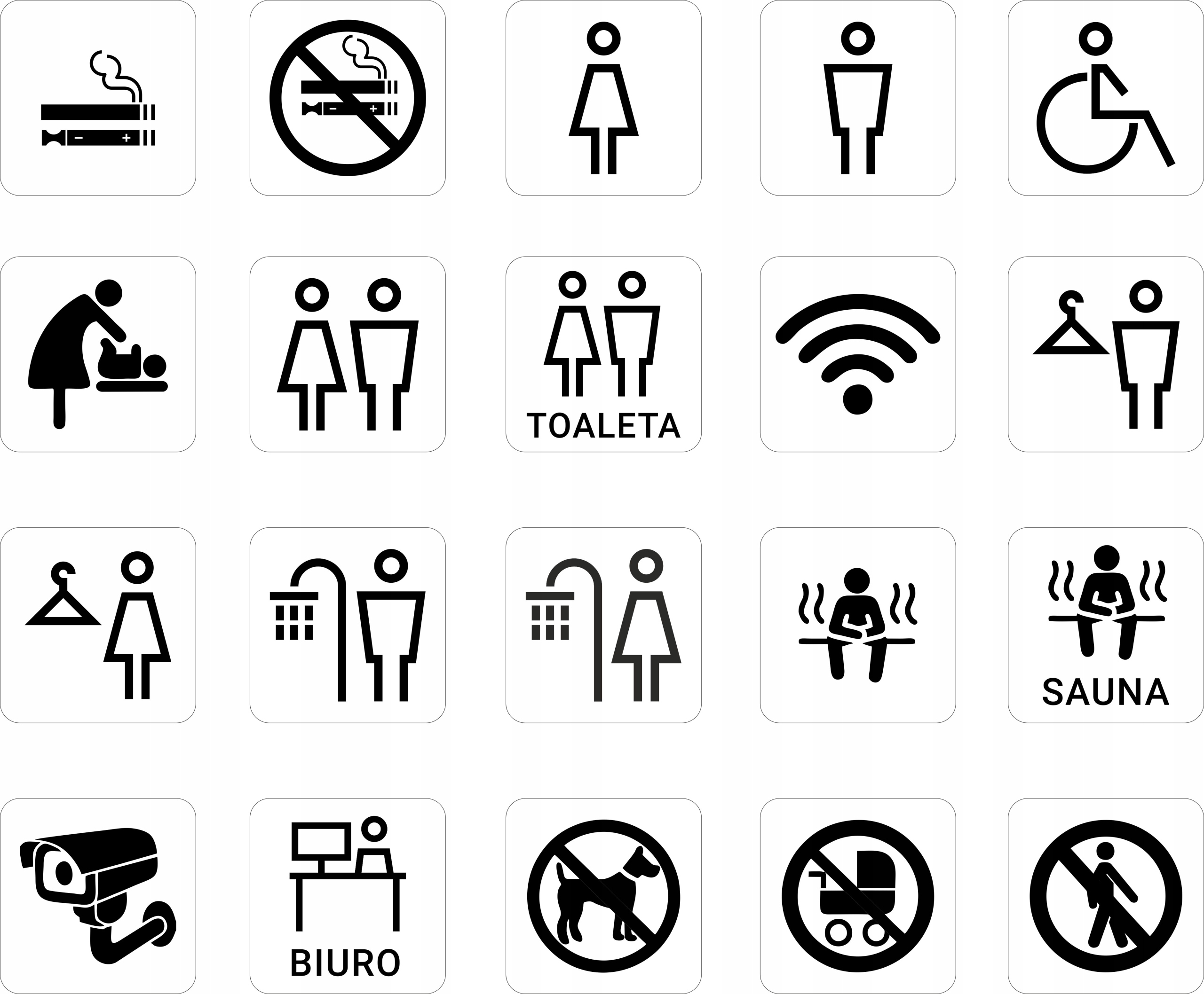 TABLICZKA Aluminium Piktogram- Sauna EAN (GTIN) 4976816489130