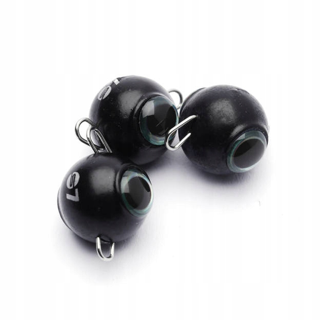Czeburaszki Fs Eyed Bottom Jig Black 7G