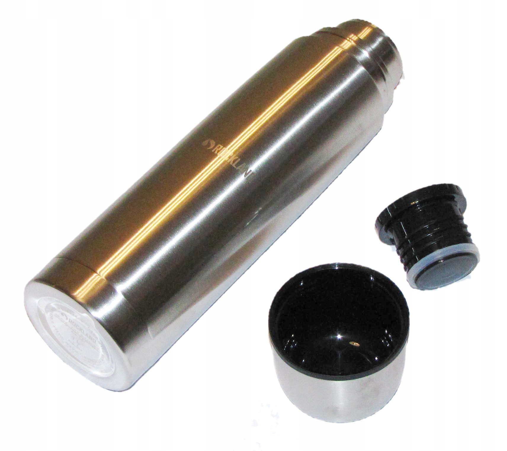 STALOWY PRÓŻNIOWY TERMOS TURYSTYCZNY ROCKLAND HELIOS 0,5L 500ml Maksymalne utrzymanie zimna do 12 h