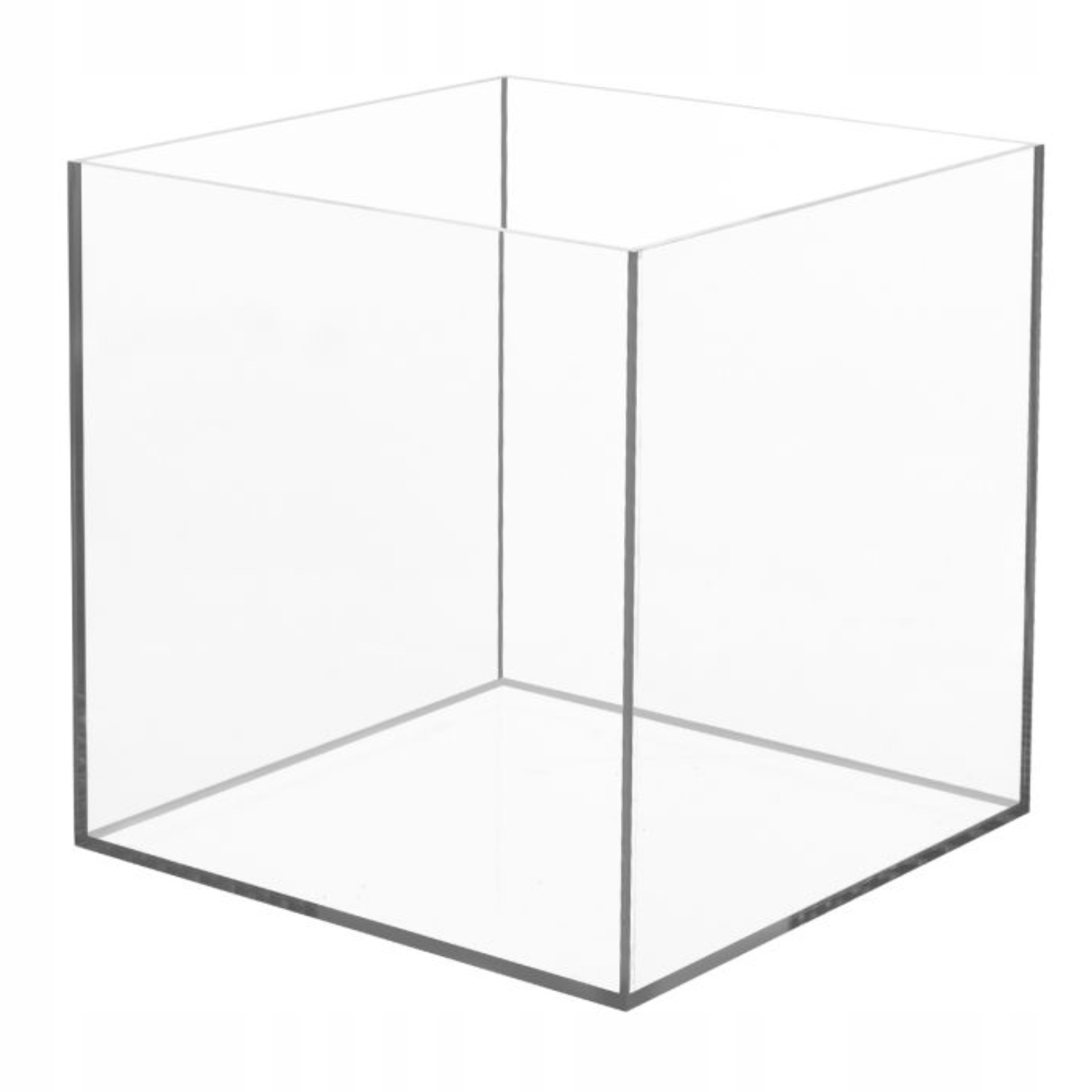 Pojemnik kostka Kubik z plexi pleksi 4mm - 25x25x25 cm