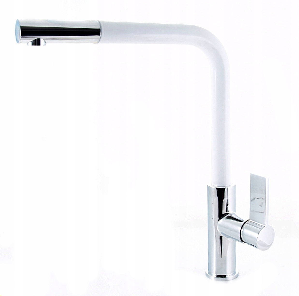 

Side Biała Bateria Kuchenna Z Wyciąganą Wylewką