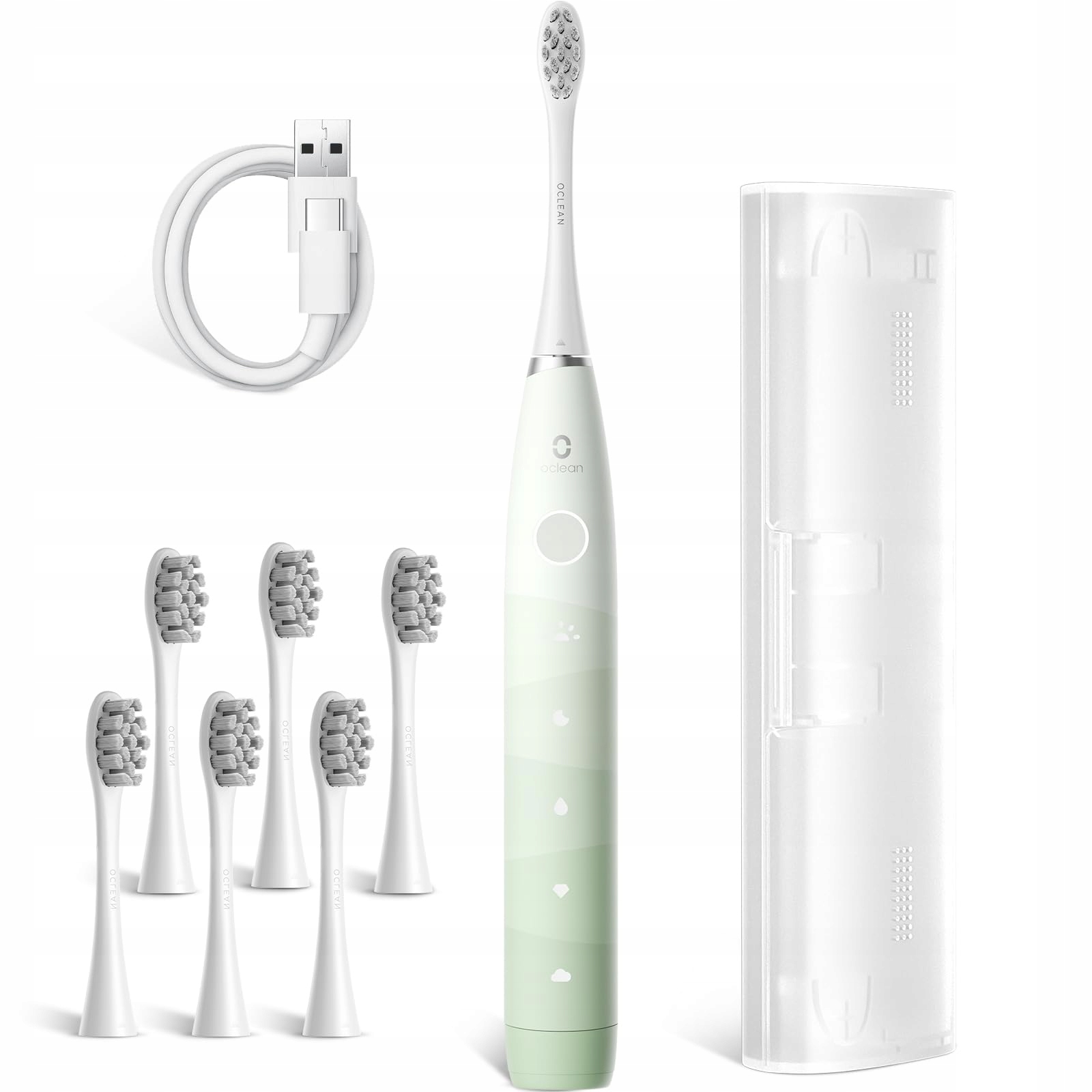 Oclean Flow TravelGo elektryczna szczoteczka do zębów 5 trybów 6 końcówek