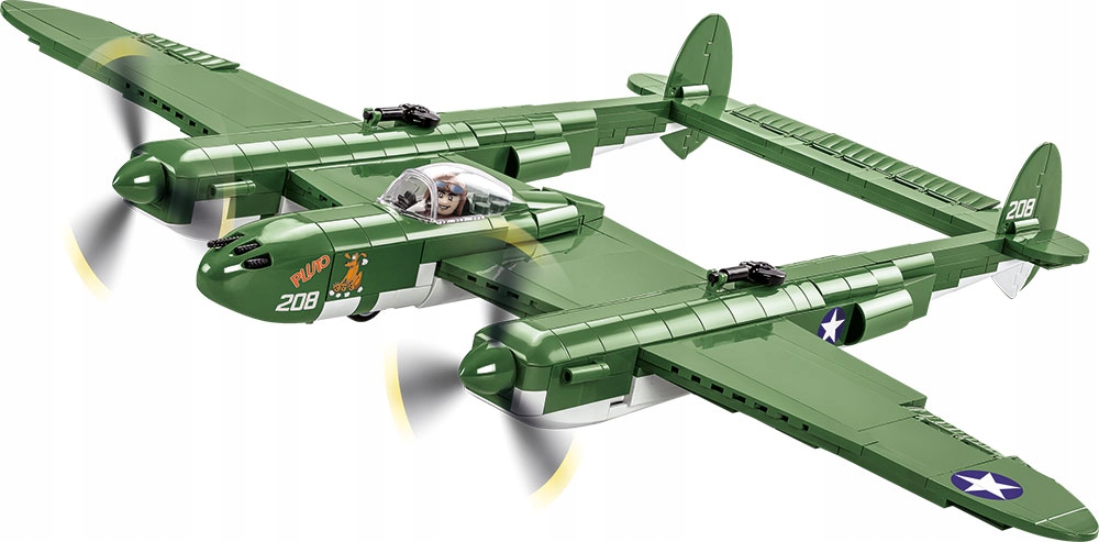 

Cobi 5726 Samolot Lockheed P-38 Lighting Klocki