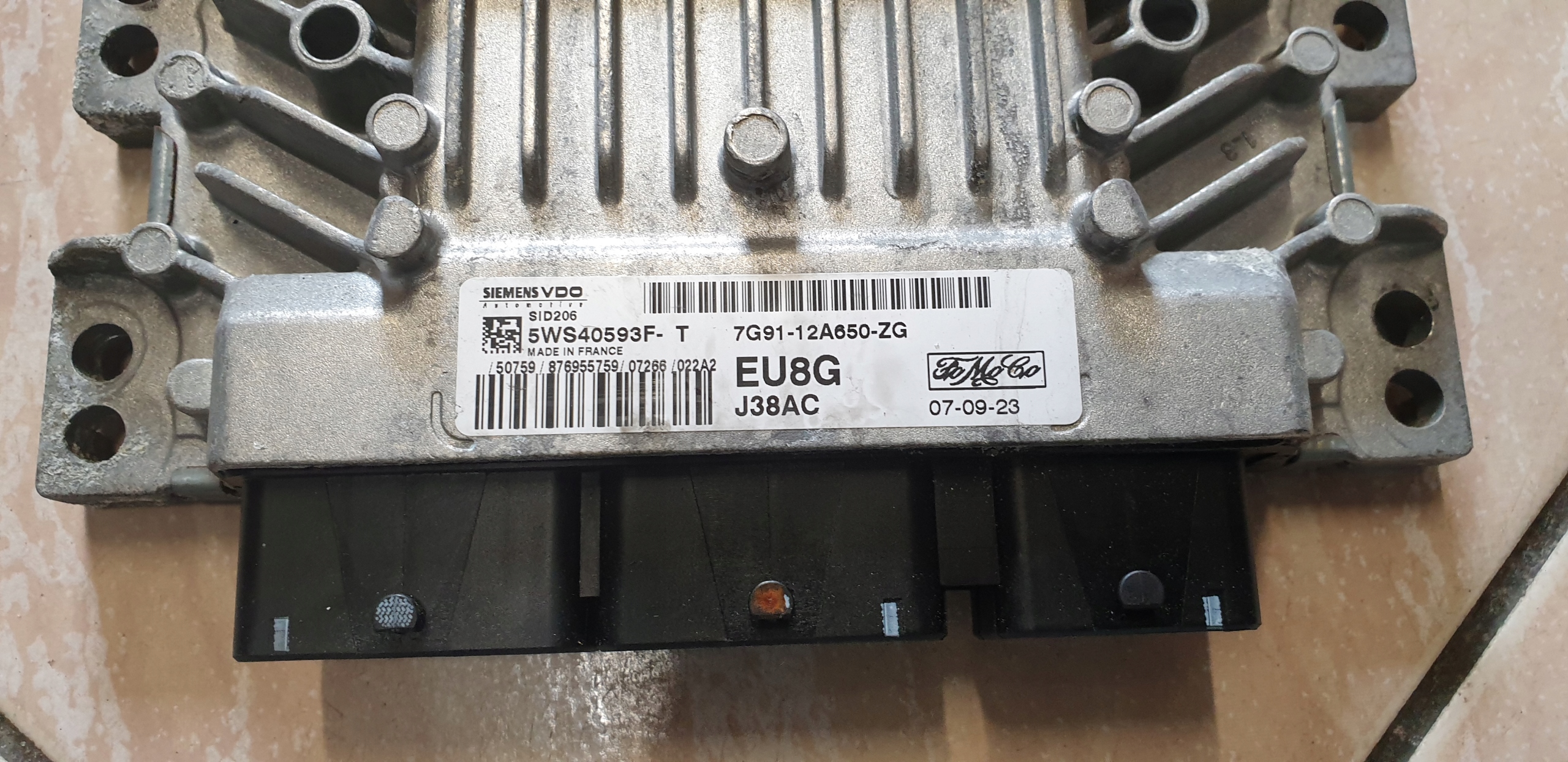 Montaggio STARTOWY computer Accensione chiave modulo FORD S-MAX SMAX 2.0 TDCI