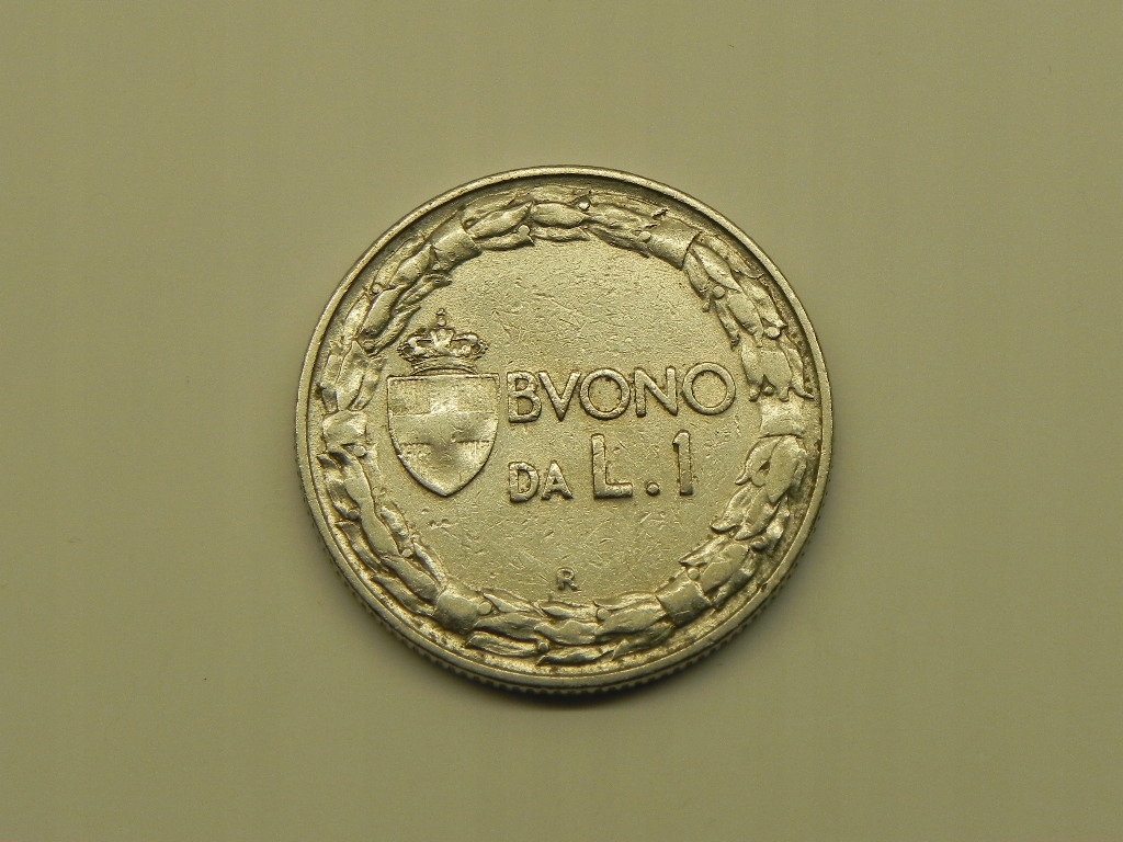 4255/ 1 LIRE 1923 WŁOCHY