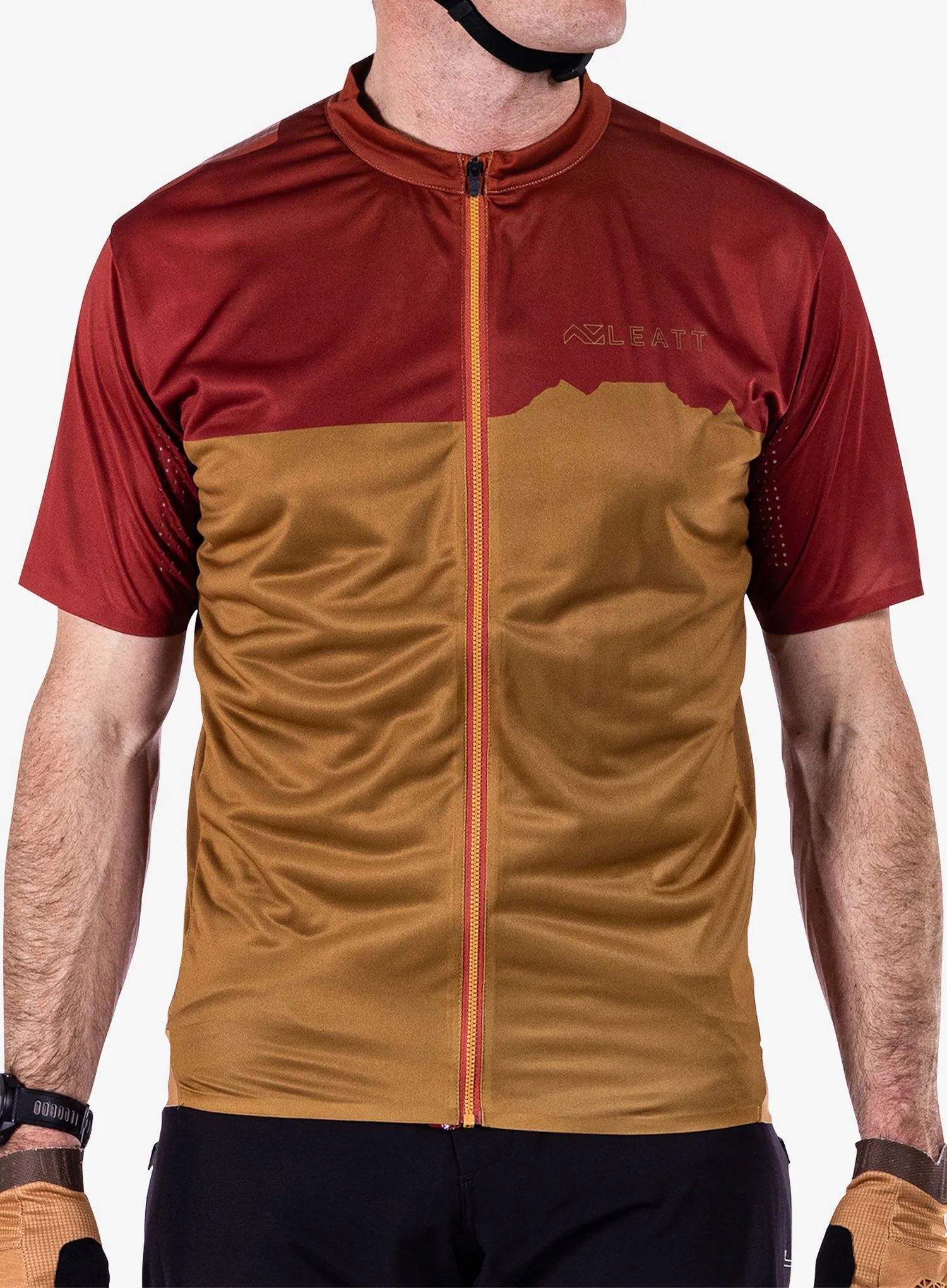 Koszulka rowerowa Leatt Jersey Mtb Trail 3.0 lava S
