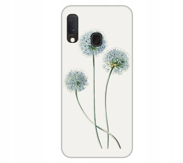 

Etui pokrowiec do Samsung Galaxy A20e Kwiat niebie