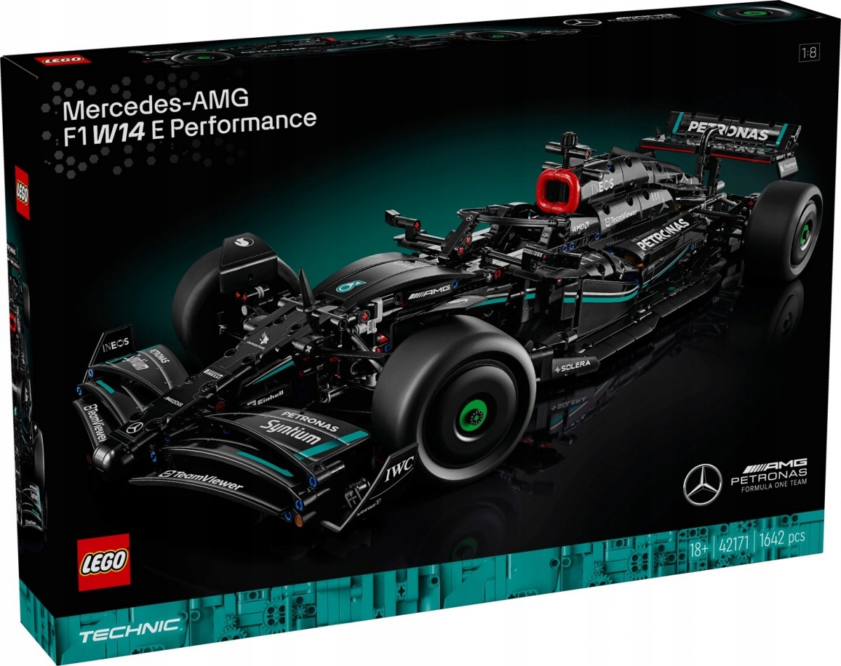 Lego Stavebnice Technic 42171 Mercedes-AMG F1 W14 E Performance