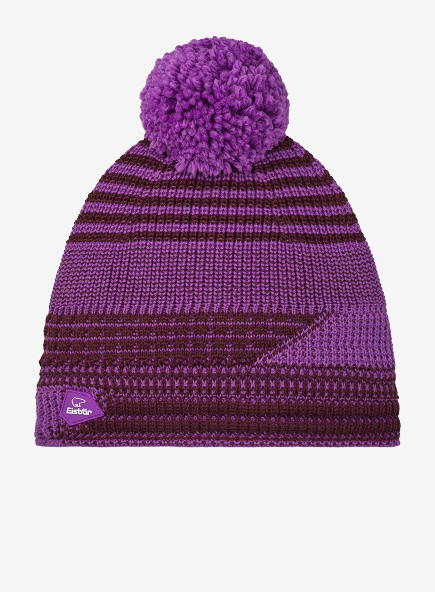 Czapka zimowa Eisbar Nona Os Pompon Mu twilight/night red