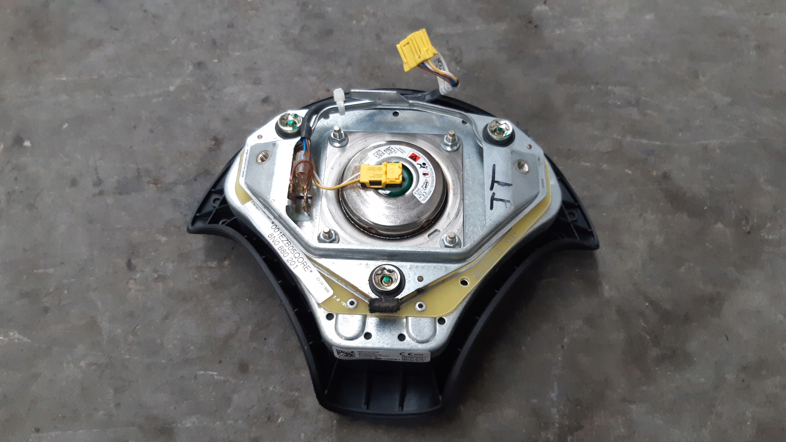 dashboard console airbags without sensora Audi TT