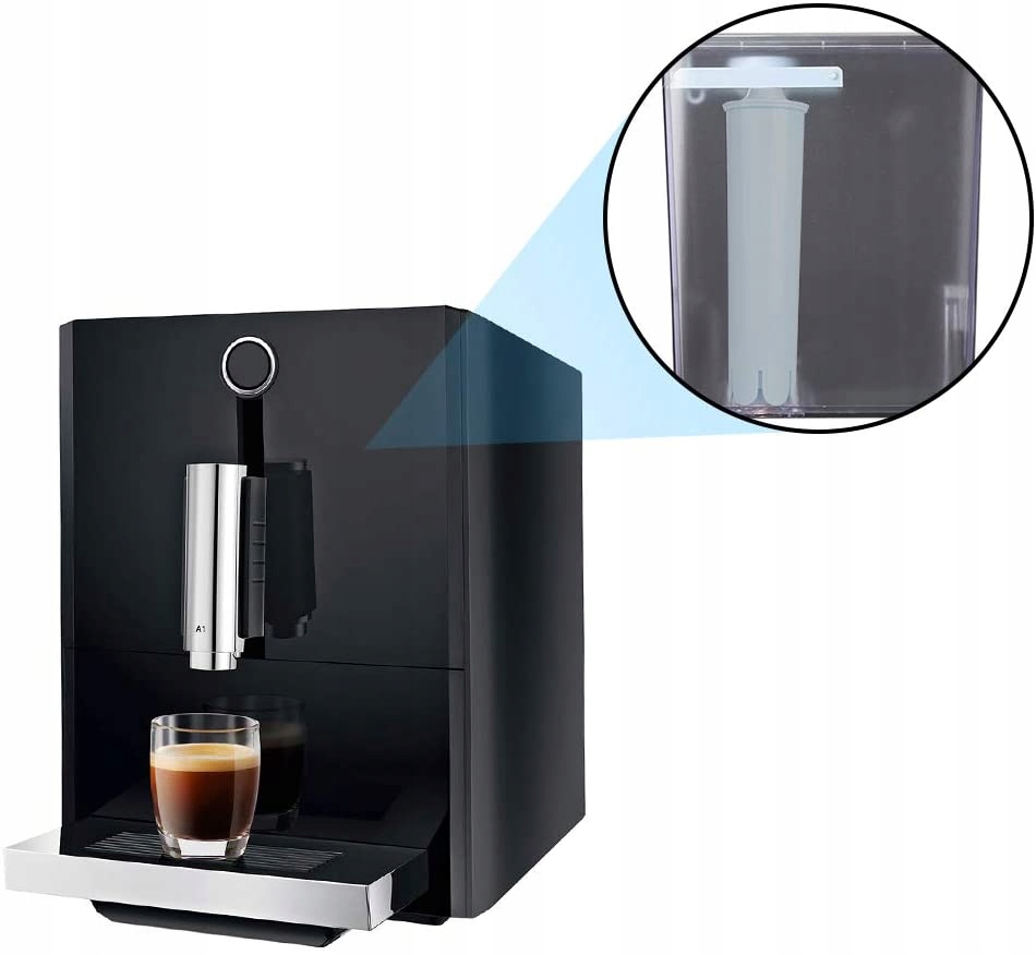 FILTR DO EKSPRESU KAWY AL-BLUE 4x JURA CLARIS BLUE Marka Aqualogis