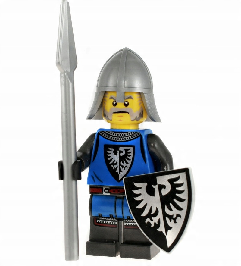 

Lego Castle Rycerz Black Falcon tarcza cas554 /18