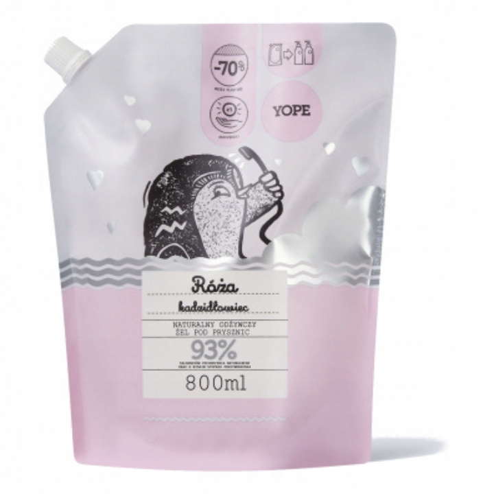 

Yope Żel pod Prysznic Róża i Kadzidłowiec 800ml