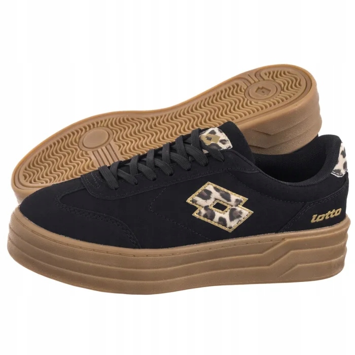 Dámské tenisky na platformě Lotto Stacky 2400483W Černé