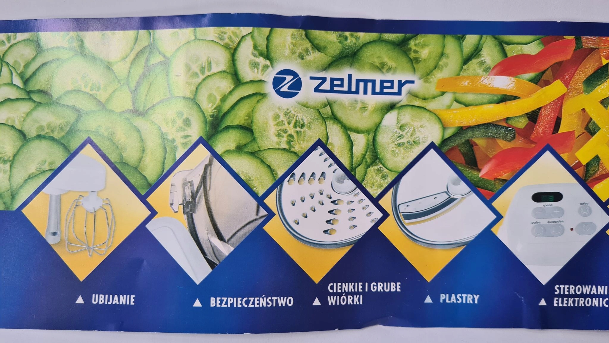 TARCZA PLASTRY ROBOT ZELMER FENOMEN TALENT Marka Zelmer