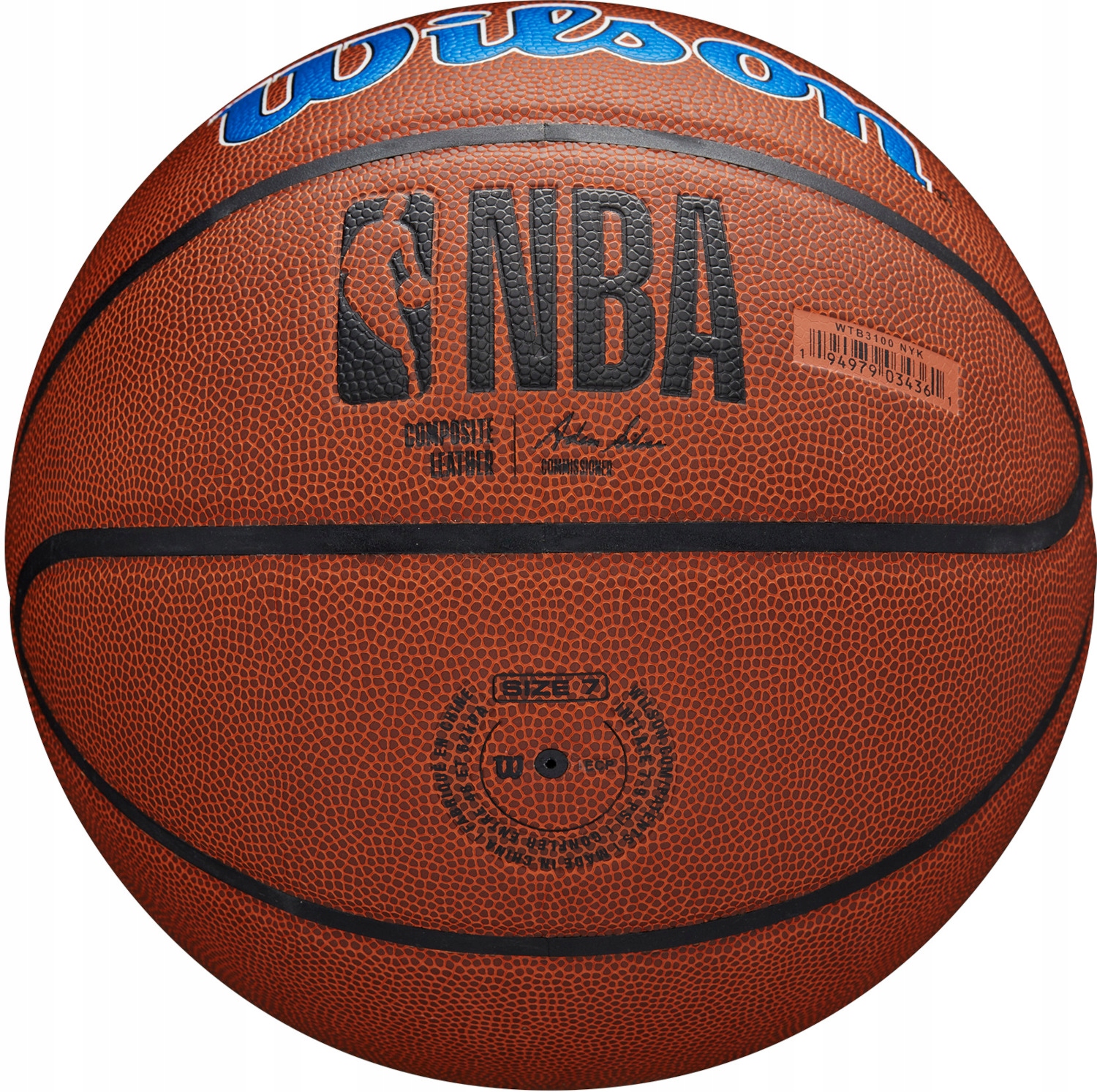 WILSON NEW YORK KNICKS NBA 7 PIŁKA DO KOSZYKÓWKI Model TEAM ALLIANCE NEW YORK KNICKS BALL