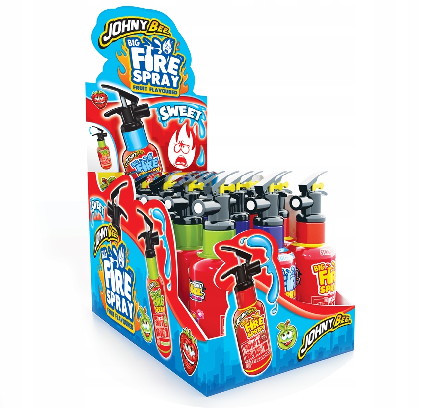 Levně Sprej Ve Tvaru Hasicího Přístroje-johny BIG70ML X 15KS