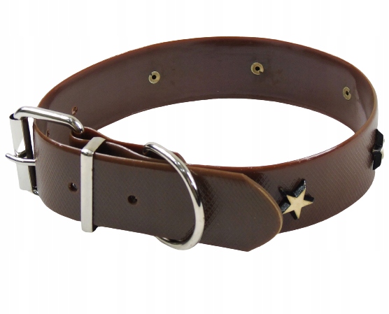 

Gumowa Wodoodporna obroża dla psa psów 32-45cm M/L
