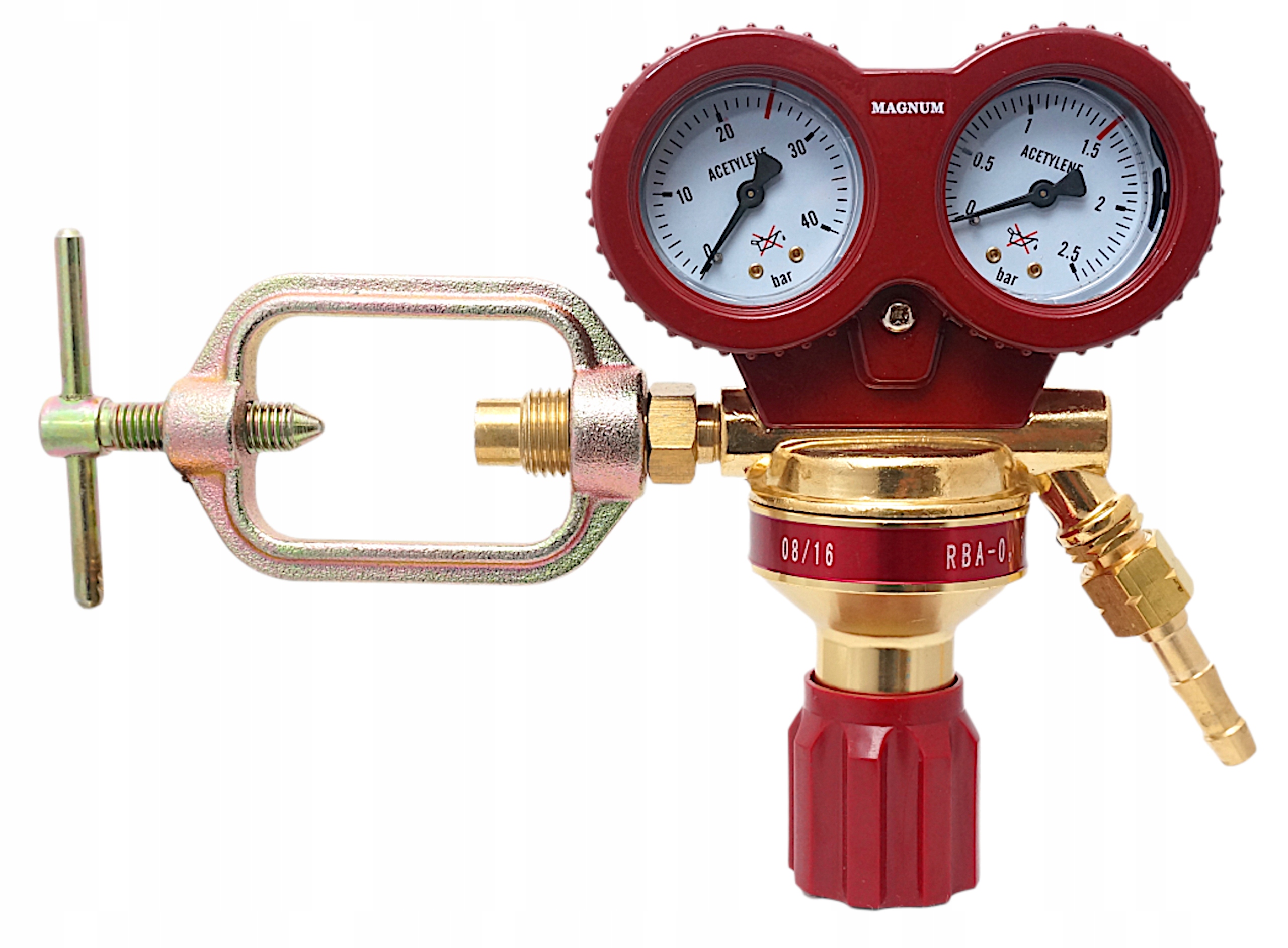 Jednostupňový Acetylenový Reduktor Lahví Rba Série 128