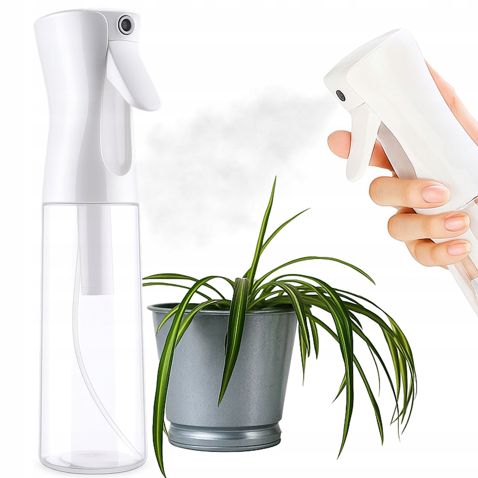 SPRYSKIWACZ ROZPYLACZ WODY UNIWERSALNY DO KWIATÓW WŁOSÓW FRYZJERSKI 300ML