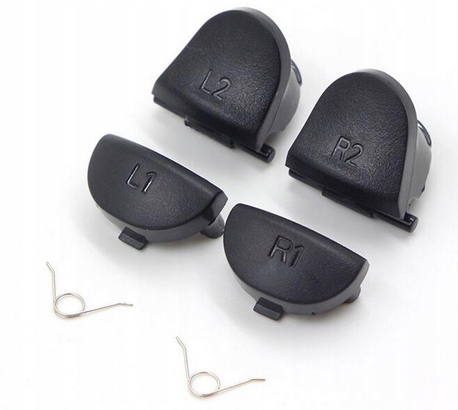 Zestaw Przyciski Trigger R2 L2 R1 L1 Sprężynki PS4