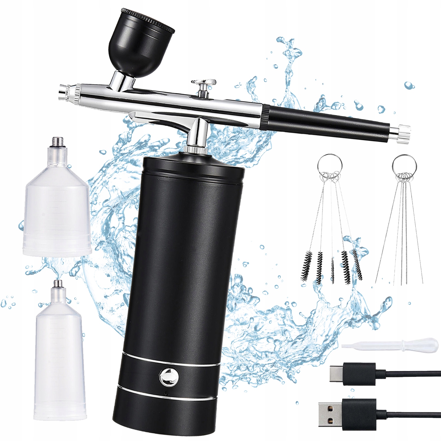 Kompletní Sada Airbrushů Pro Zdobení Dortů Modelů A Nehtového Umění