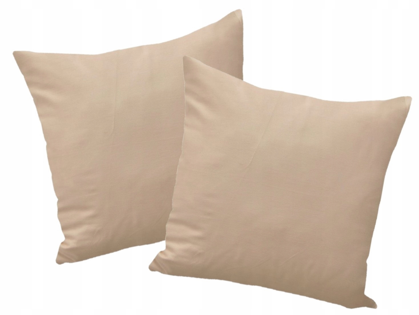 

Poszewki Satyna 40x40 Beżowy Komplet 2 Sztuk