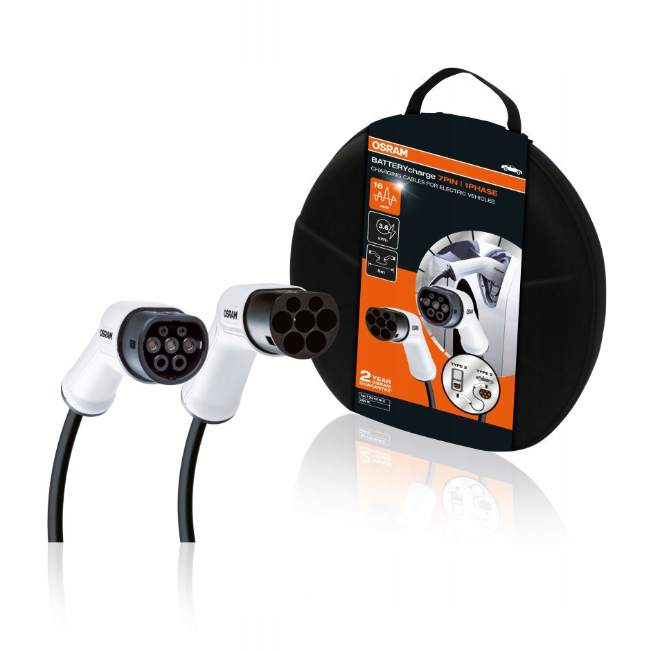 OCC21605 - ЗАРЯДНЫЕ КАБЕЛИ OSRAM BATTERYCHARGE 7PIN 3.6 KW