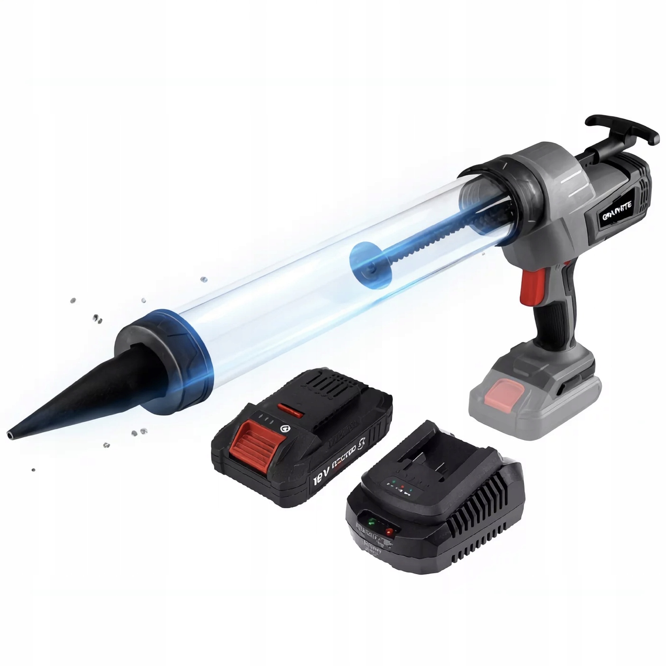 Graphite Těsnící Pistole 58GE115 Sada Akumulátor 4AH 18V Energy