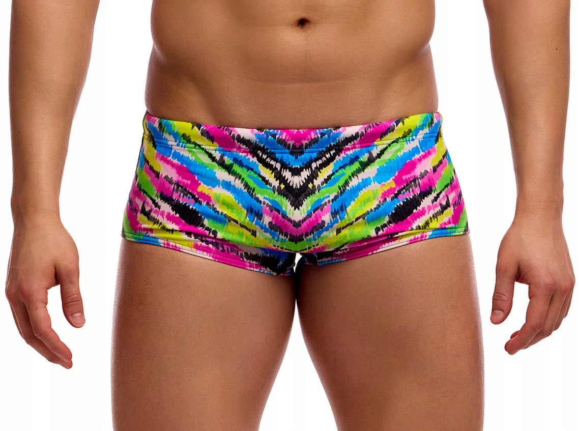 Plavecké oblečení Funky Trunks Happy Hide sidewinders S (UK32)