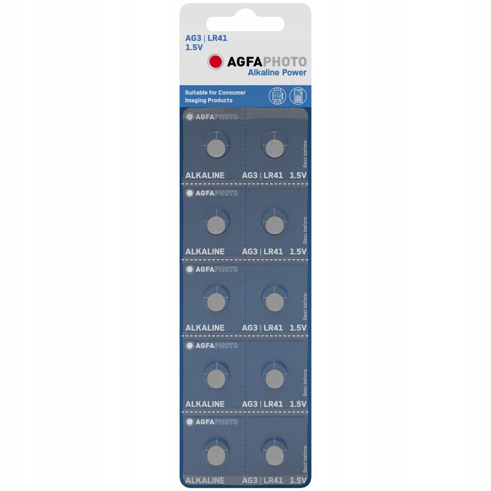 bateria 10szt AGFA AG3 — 2