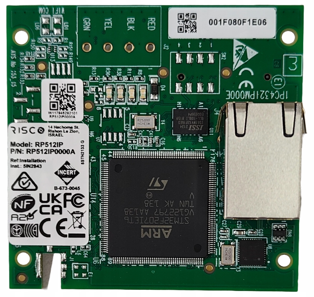 

RP512IP0000A Moduł Komunikacyjny Lan Tcp/ip Risco