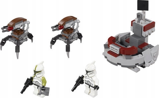 LEGO Star Wars 75000 Clon Trooper Droideka +GRATIS Marka LEGO