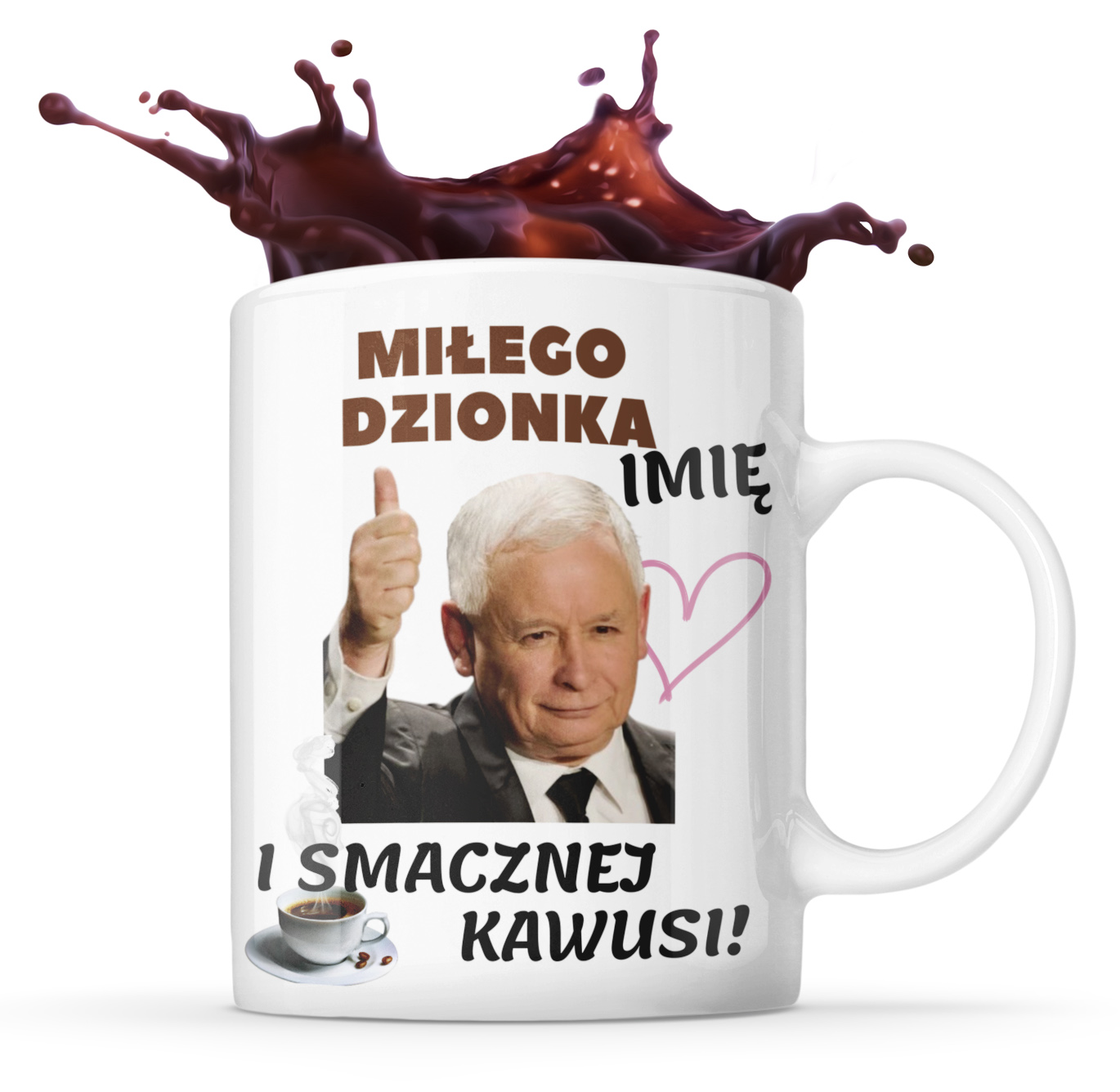 

Kubek Z Nadrukiem Jarosław Kaczyński Kawusi