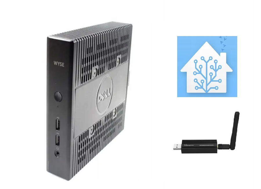 Home Assistant Dell Wyse 5060 + ZigBee CC2652P