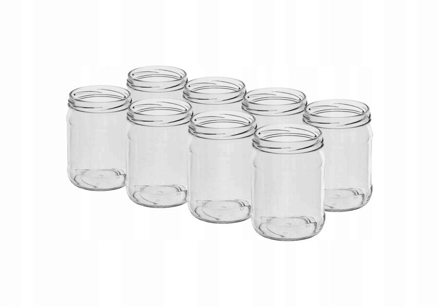 

Słoik 0,5 L 500 ML Dżem Przetwory Zestaw 8 Szt