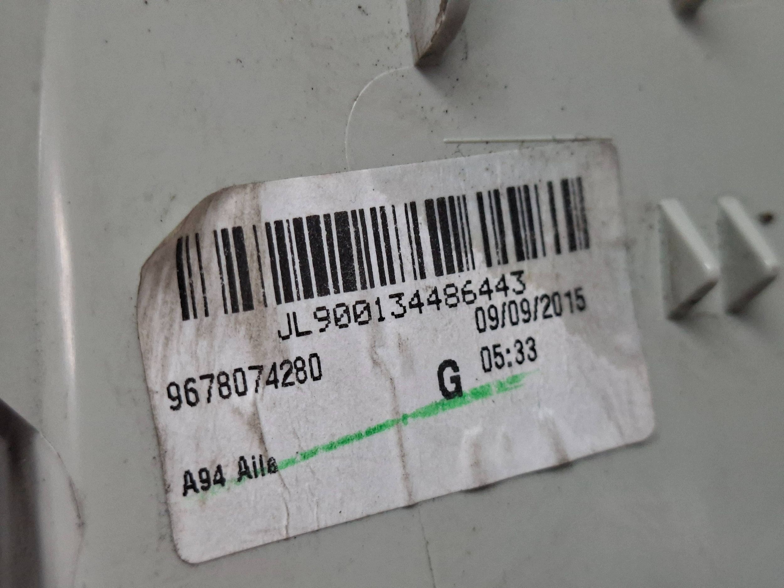light rear left 9678074280 PEUGEOT 2008 and 2013