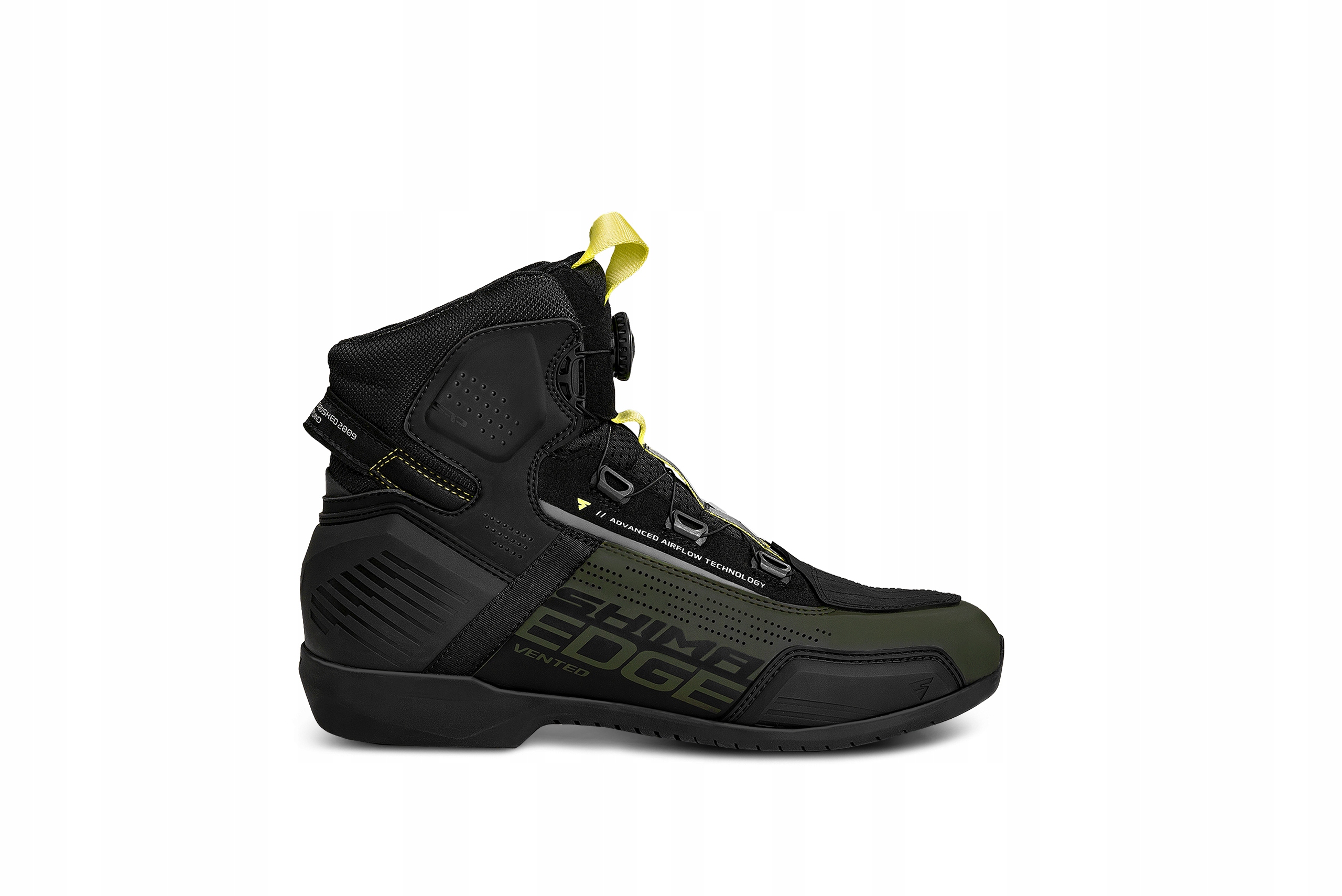 Buty motocyklowe niskie Shima Edge Vent khaki 46 Rozmiar 46